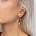 elegant drop, tigerøje, sort