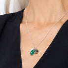 elegant og f. grøn onyx