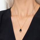 gem drop kæde hæmatit